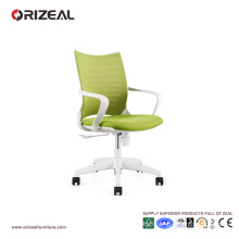 Orizeal White New Design Office Swivel Work Chair (OZ-OCM021B1)